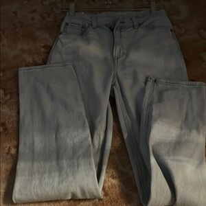 American Eagle Outfitters High Rise Jeans - Light Gray